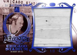 Leaf In The Game Used Legends of Chicago Stadium
