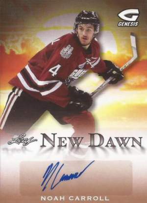 2016 Leaf Genesis Hockey New Dawn Autograph