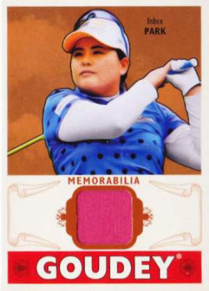 Inbee Park Goudey Memorabilia