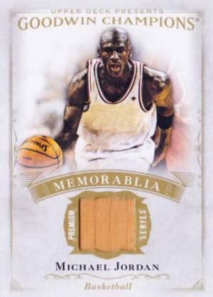Micheal Jordan Premium Memorabilia from Goodwin Champions 2016