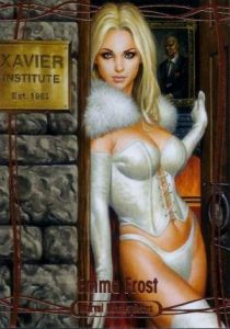 Marvel Masterpieces Base Gold Emma Frost