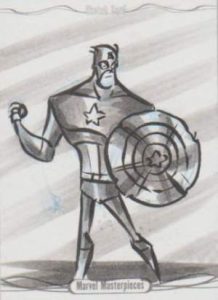 Marvel Masterpieces 1/1 Sketch Cap