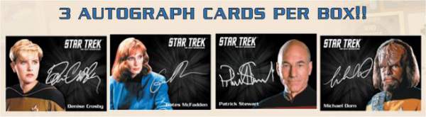 Star Trek TNG Portfolio Prints Autographs
