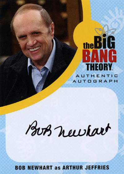 Cryptozoic Big Bang Theory Bob Newhart Autograph