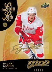 16-17 UD MVP Hockey Dylan Larkin Autograph