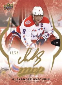 16-17 UD MVP Hockey Alex Ovechkin Super Scripts