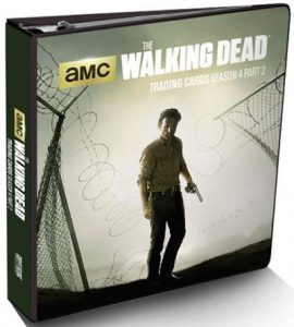 2016 Cryptozoic The Walking Dead S4P2 Binder