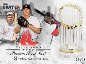 2016 Topps Bunt Title Town