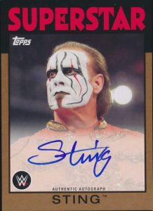 Topps WWE Heritage Autographs Sting