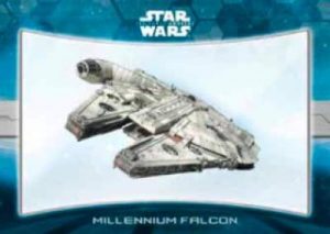 Star Wars The Force Awakens Chrome Millennium Falcon