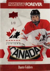 Team Canada Juniors Maple Leaf Forever Men Dante Fabbro