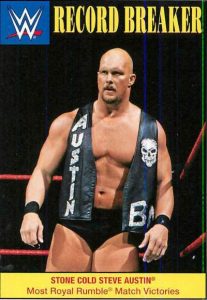 Topps WWE Heritage Record Breakers Stone Cold Topps WWE Heritage Record Breakers Stone Cold