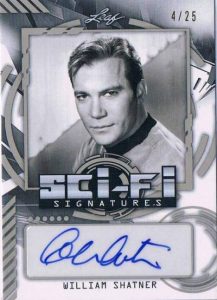 2016 Leaf Pop Century Sci-Fi Signatures William Shatner