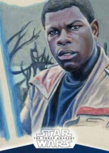 Star Wars The Force Awakens Chrome Sketch Cards