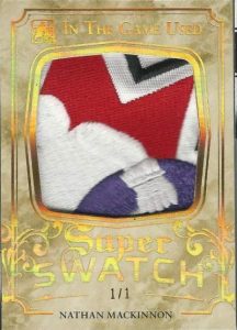 Leaf In The Game Used Hockey Super Swatches MacKinnon
