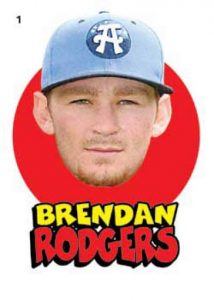 Topps Heritage minor League Stickers Set
