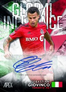 Topps Apex Global Influence Auto Giovinco