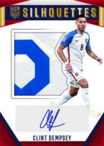 USA Soccer Silhouettes Clint Dempsey