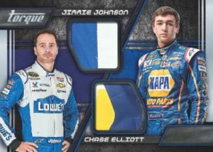 Panini Torque Pairings Materials Jimmie Johnson Chase Elliott Panini Torque Pairings Materials Jimmie Johnson Chase Elliott