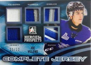 Heroes & Prospects Complete Jersey Prospect Joe Veleno