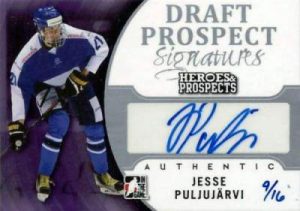 Heroes & Prospects Draft Prospect Signatures Jesse Puljujarvi