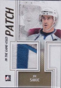 Game Used Patch Sakic