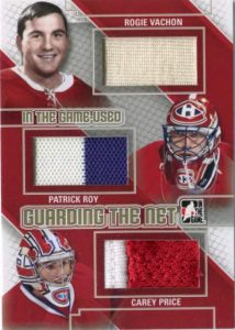Game Used Guarding the Net Vachon, Roy, Price