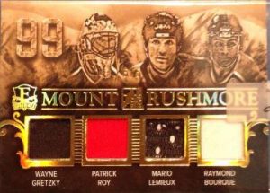 Enshrined Mount Rushmore Gretzky Roy Lemieux Bourque
