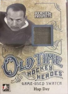 Heroes & Prospects Old Time Hockey Heroes Hap Day