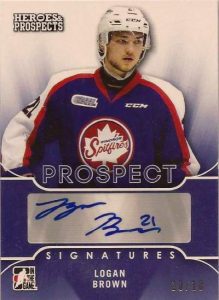 Heroes & Prospects Prospects Auto Logan Brown