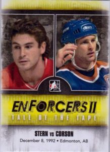 Enforcers II Tale of the Tape Ronnie Stern, Shayne Corson