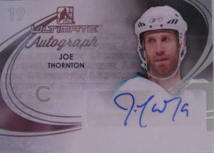 14th Edition Ultimate Autograph Joe Thornton