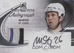 14th Edition Ultimate Jersey Auto Martin St. Louis