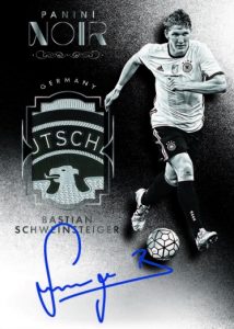 Noir Soccer Legendary Autographed Memorabilia Bastian Schweinsteiger