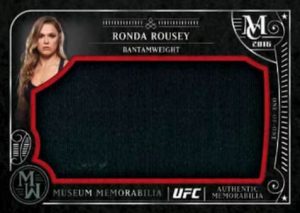 Topps UFC Memorabilia Ronda Rousey