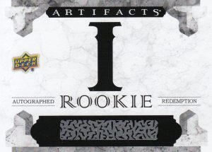 Artifacts Autograph Rookie Redemption