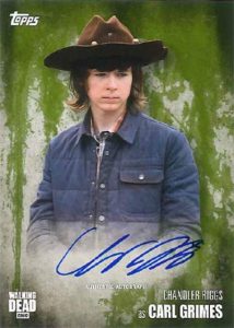 Walking Dead Season 5 Autographs Carl Grimes