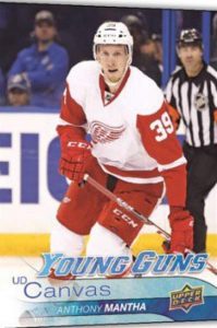 Series 1 Canvas Young Gun Anthony Mantha