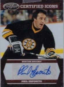 Certified icons Auto Phil Esposito