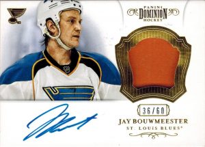 Prime Dominion Auto Patch Jay Bouwmeester
