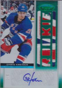 Certified Freshman Fabrics Signature Rookies Chris Kreider Certified Freshman Fabrics Signature Rookies Chris Kreider