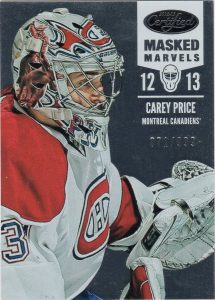 Certified Masked Marvels Carey Price Certified Masked Marvels Carey Price