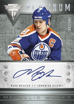 Titanium Metallic Marks Platinum Mark Messier Titanium Metallic Marks Platinum Mark Messier