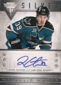 Titanium Metallic Marks Silver Logan Couture Titanium Metallic Marks Silver Logan Couture