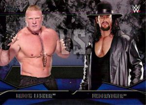 2016 Topps WWE Then Now Forever Tribute Part 4 #37 Brock Lesnar Wrestling Card 