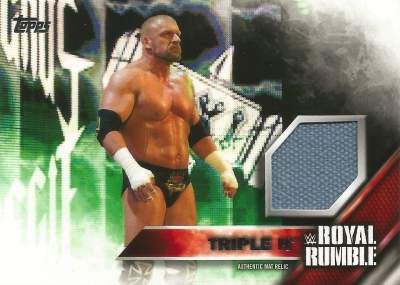 WWE Royal Rumble Mat Relic Triple H