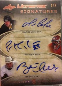 Ultimate Signatures 6 Front Lemieux, Roy, Hull
