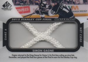 Stanley Cup Finals Net Cord Simon Gagne