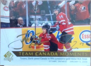 Team Canada Moments Dual Auto Tavares, Eberle