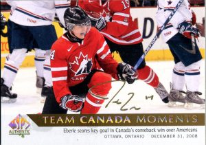 Team Canada Moments Auto Jordan Eberle